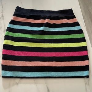 Nasty Gal Highlighter Neon Mini Skirt size XS